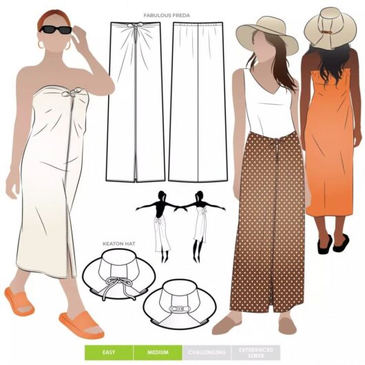 Style Arc Paper Sewing Pattern Summer Vacay Set