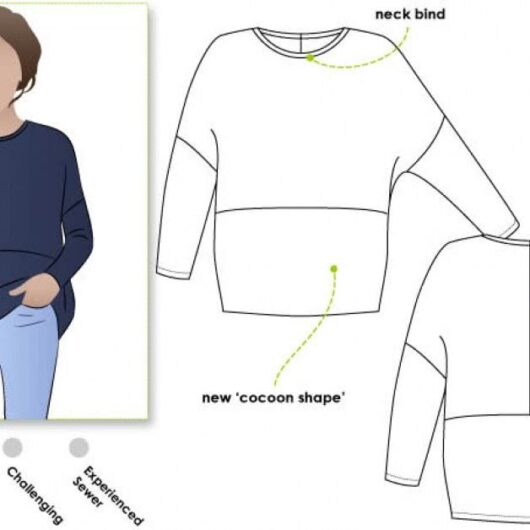Style Arc Paper Sewing Pattern Sunny Top
