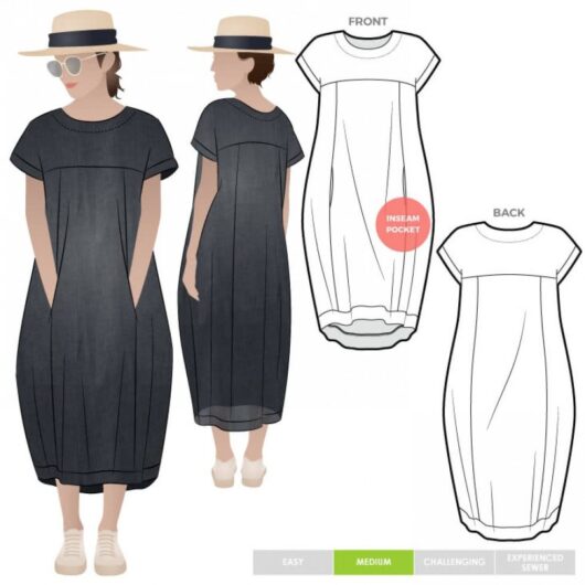 Style Arc Paper Sewing Pattern Sydney Dress