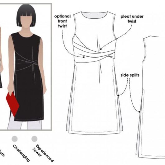 Style Arc Paper Sewing Pattern Tania Tabard