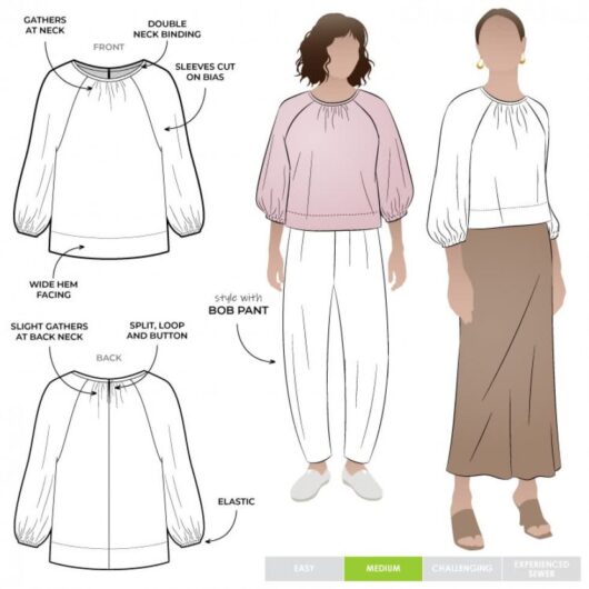 Style Arc Paper Sewing Pattern Verona Top