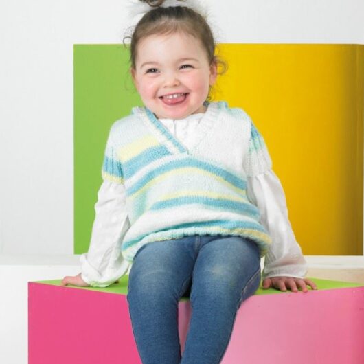 Stylecraft Merry Go Round Knitting Pattern 8743