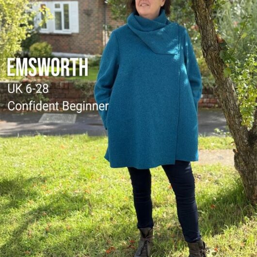 Sussex Seamstress Paper Sewing Pattern Emsworth Coatigan
