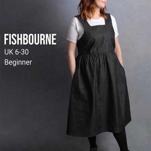 Sussex Seamstress Paper Sewing Pattern Fishbourne Pinafore Dress