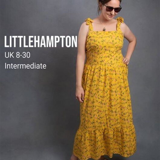 Sussex Seamstress Paper Sewing Pattern Littlehampton Dress