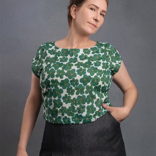 Sussex Seamstress Paper Sewing Pattern Salvington Top