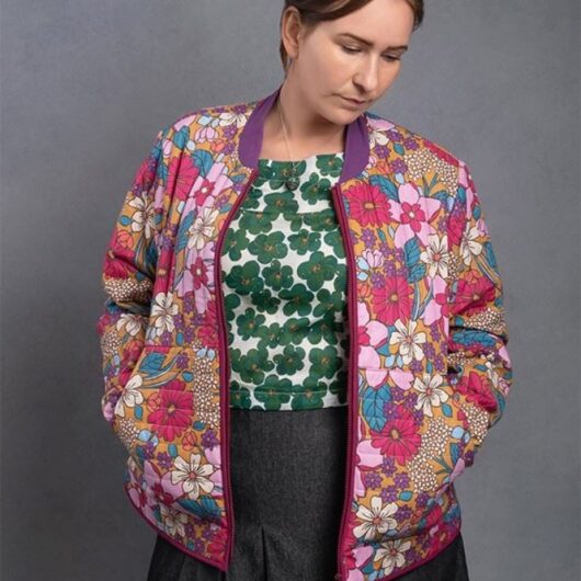 Sussex Seamstress Paper Sewing Pattern Selmeston Quilted Jacket