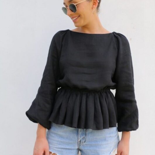 Tessuti Paper Sewing Pattern Hilary Top