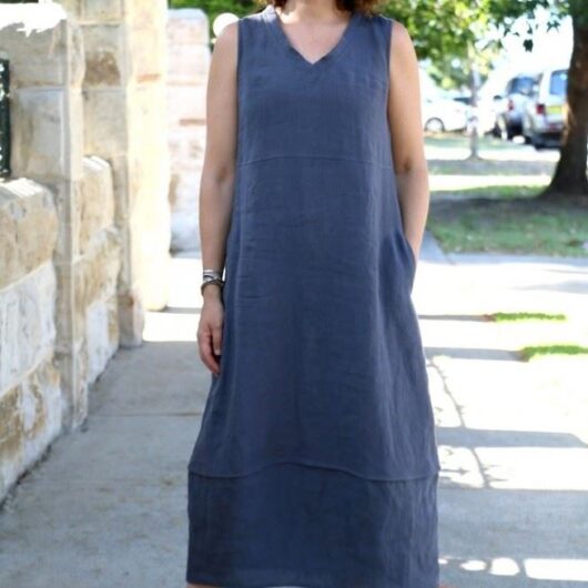 Tessuti Paper Sewing Pattern Iris Dress