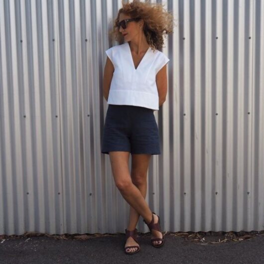 Tessuti Paper Sewing Pattern Leni Top