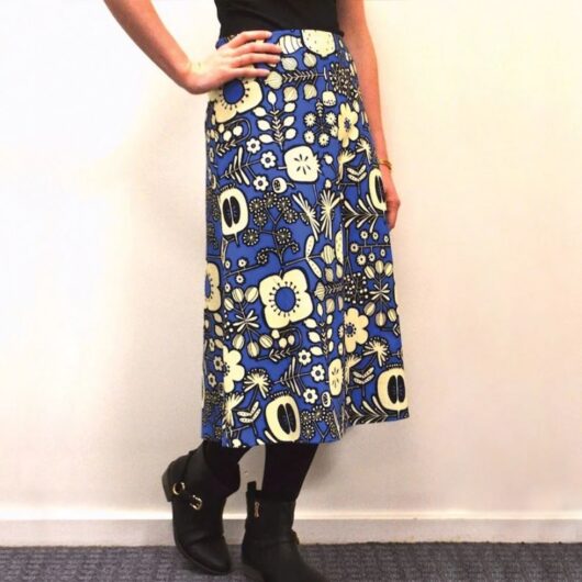 Tessuti Paper Sewing Pattern Libby A Line Skirt