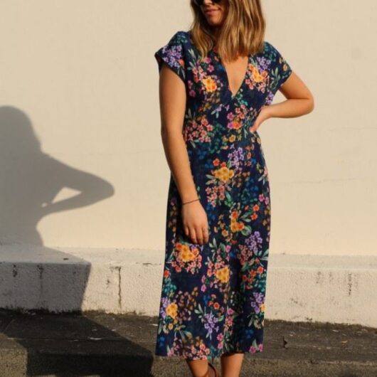 Tessuti Paper Sewing Pattern Lois Dress