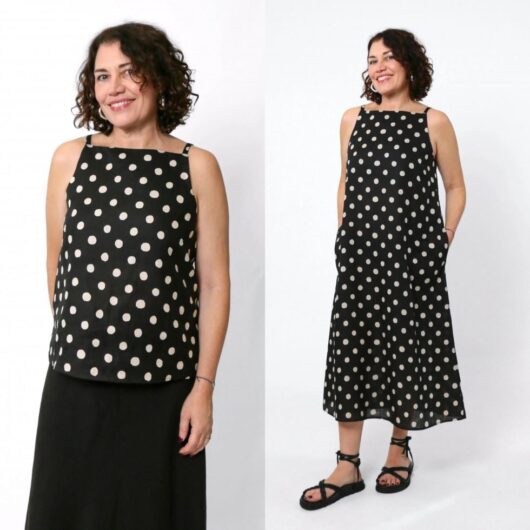 Tessuti Paper Sewing Pattern Romy Top & Dress