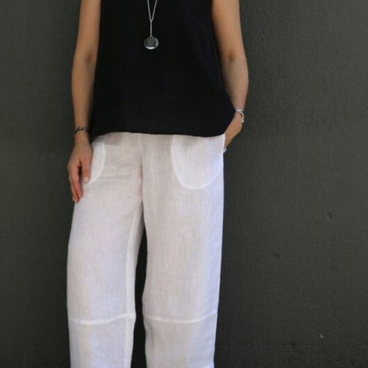 Tessuti Paper Sewing Pattern Tamiko Pants