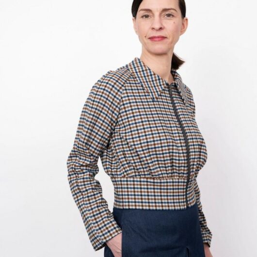 The Assembly Line Paper Sewing Pattern Cropped Jacket