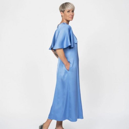 The Assembly Line Paper Sewing Pattern Flutter Sleeve Dress
