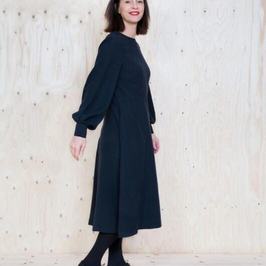 The Assembly Line Paper Sewing Pattern Multi Sleeve Midi Dress