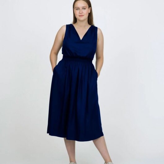 The Assembly Line Paper Sewing Pattern Smocked Dress
