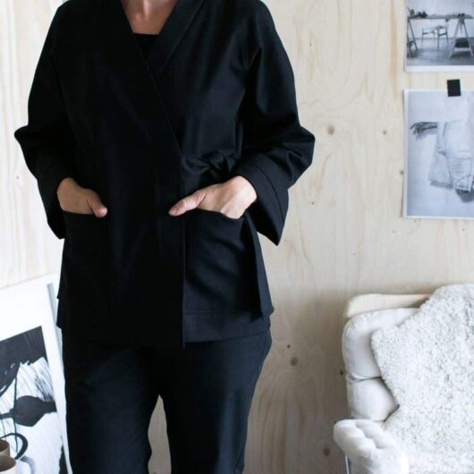 The Assembly Line Paper Sewing Pattern Wrap Jacket