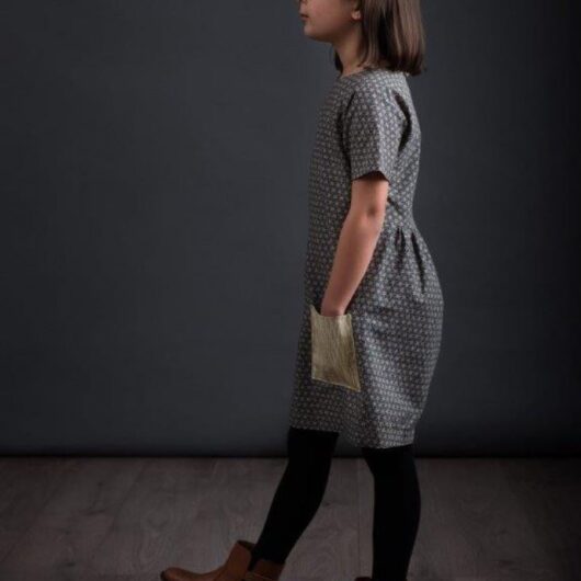 The Avid Seamstress Paper Sewing Pattern The Gathered Dress