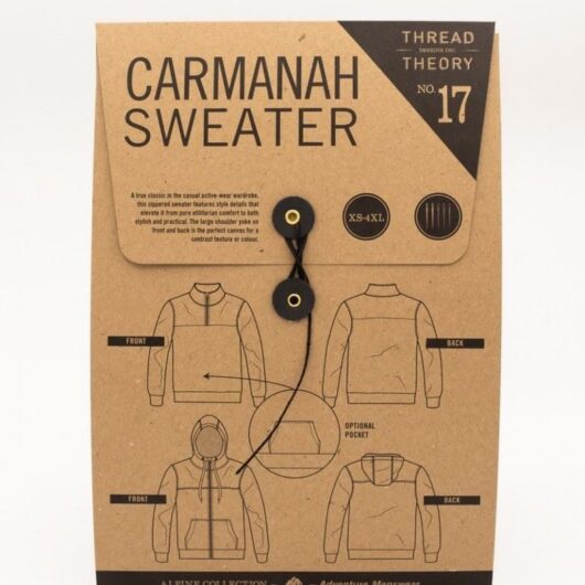 Thread Theory Paper Sewing Pattern Carmanah Sweater