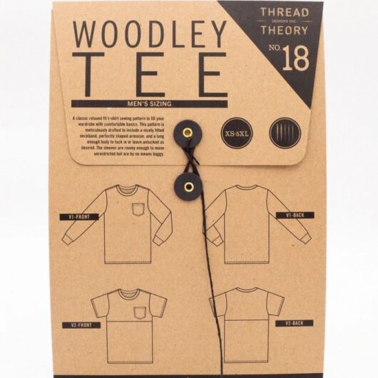 Thread Theory Paper Sewing Pattern Woodley Tee