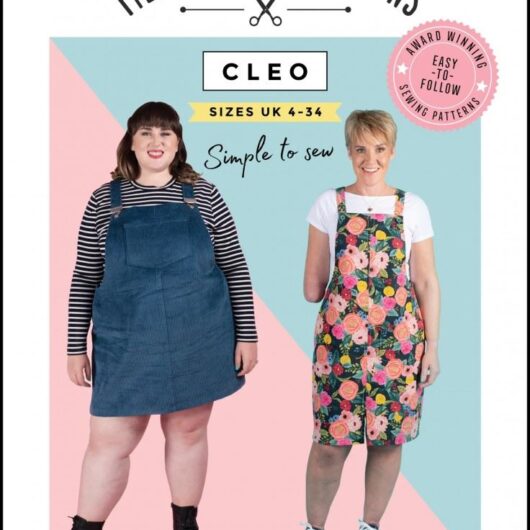 Tilly and the Buttons Paper Sewing Pattern Cleo Pinafore & Dungaree Dress