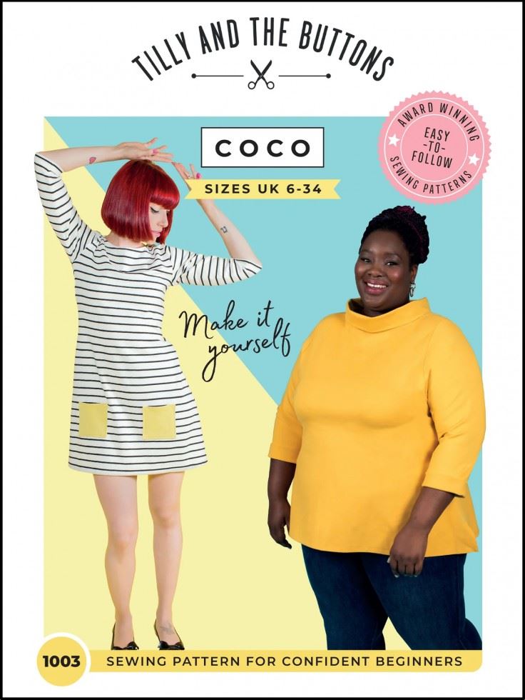 Tilly and the Buttons Paper Sewing Pattern Coco Top & Dress