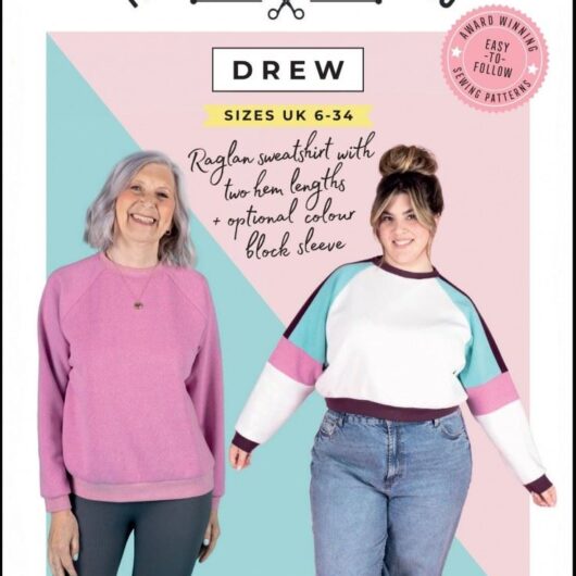 Tilly and the Buttons Paper Sewing Pattern Drew Sweatshirt