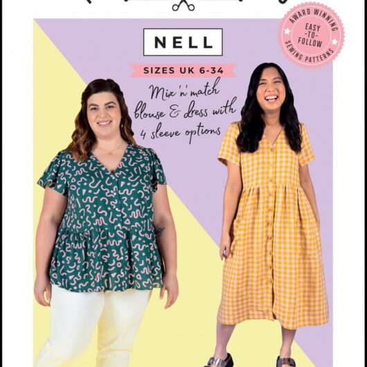 Tilly and the Buttons Paper Sewing Pattern Nell Blouse & Dress