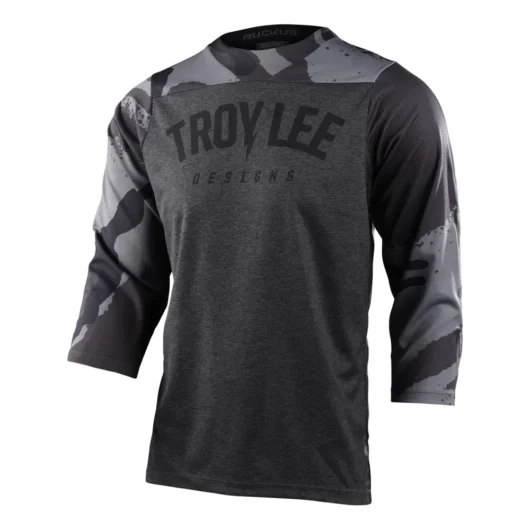Troy Lee Designs Ruckus 3/4 MTB Jersey Camber Camo Black Heather