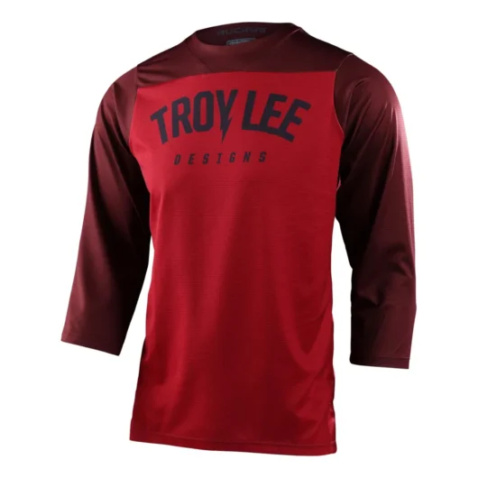 Troy Lee Designs Ruckus 3/4 MTB Jersey Camber Oxblood