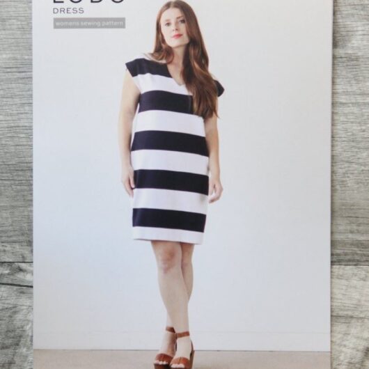 True Bias Paper Sewing Pattern Lodo Dress