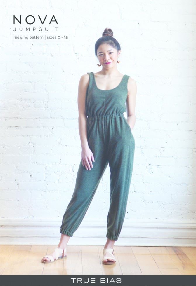 True Bias Paper Sewing Pattern Nova Jumpsuit