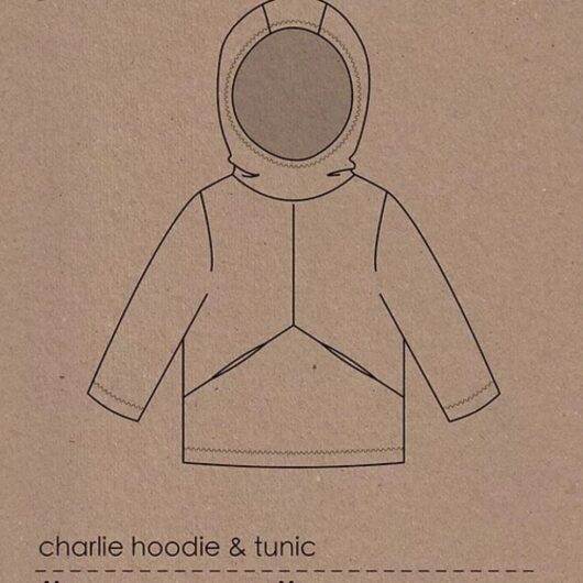 Two Stitches Paper Sewing Pattern Charlie Hoodie & Tunic