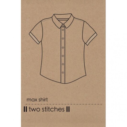 Two Stitches Paper Sewing Pattern Max Shirt