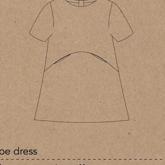 Two Stitches Paper Sewing Pattern Zoe Dress