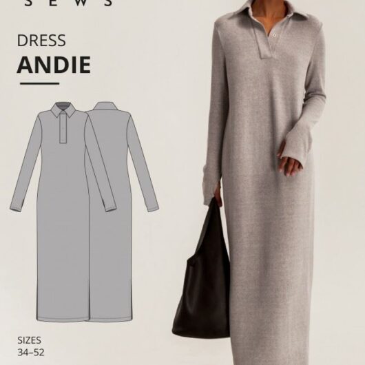Vikisews Paper Sewing Pattern Andie Dress