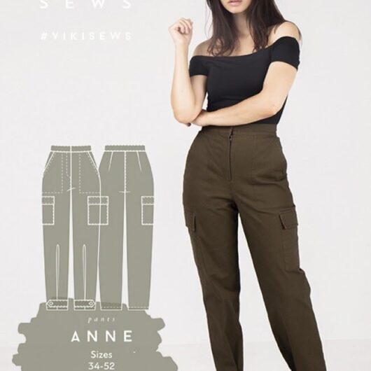Vikisews Paper Sewing Pattern Anne Trousers