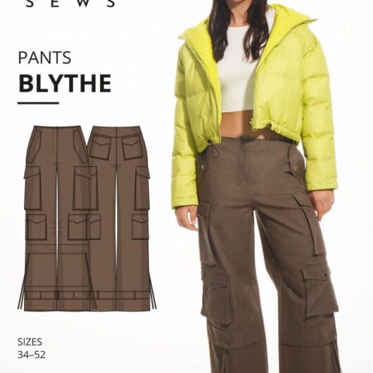 Vikisews Paper Sewing Pattern Blythe Pants