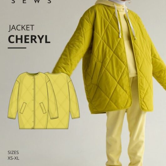 Vikisews Paper Sewing Pattern Cheryl Jacket
