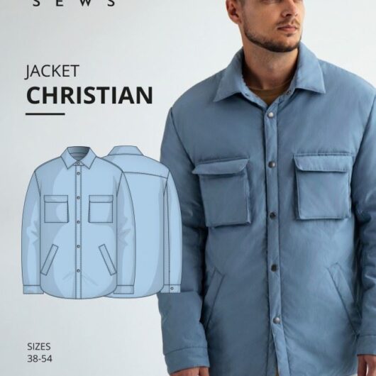 Vikisews Paper Sewing Pattern Christian Jacket