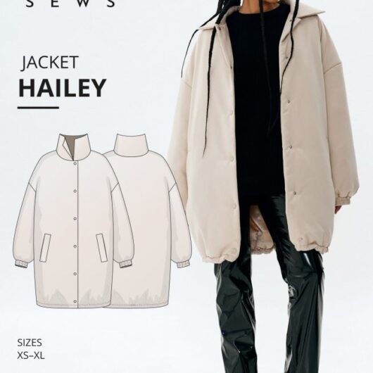 Vikisews Paper Sewing Pattern Hailey Jacket