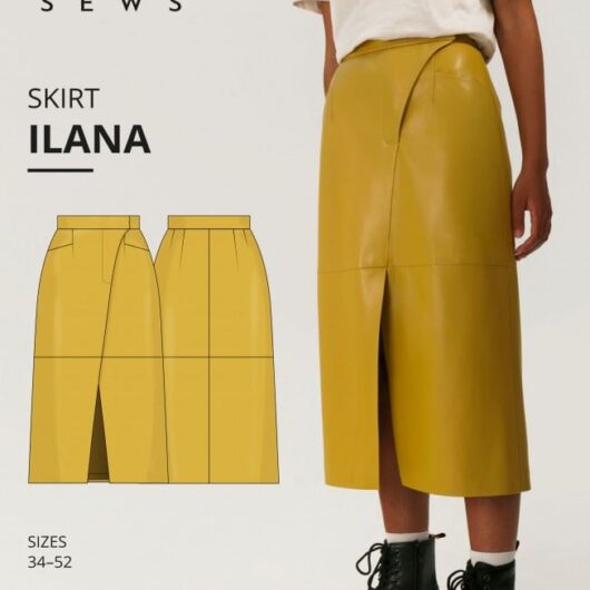 Vikisews Paper Sewing Pattern Ilana Skirt