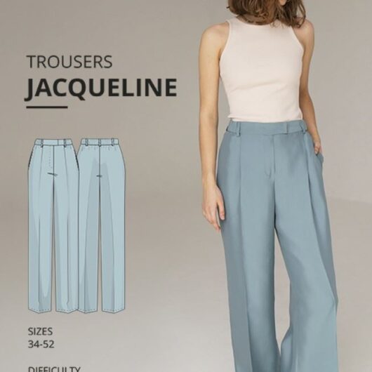 Vikisews Paper Sewing Pattern Jacqueline Trousers