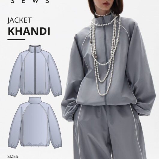 Vikisews Paper Sewing Pattern Khandi Jacket