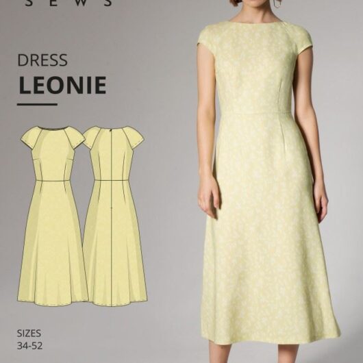 Vikisews Paper Sewing Pattern Leonie Dress