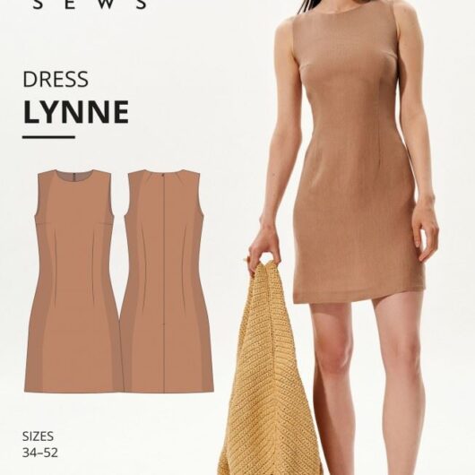 Vikisews Paper Sewing Pattern Lynne Dress