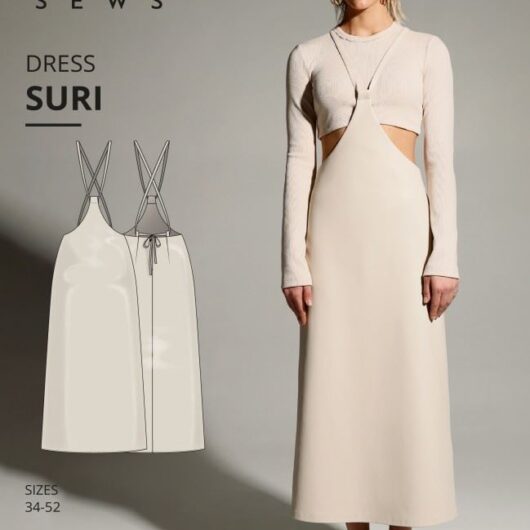 Vikisews Paper Sewing Pattern Suri Dress