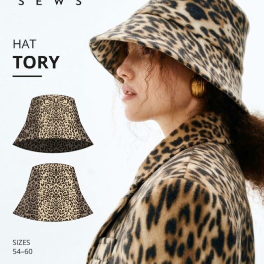 Vikisews Paper Sewing Pattern Tori Hat